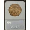 Image 2 : 1863-S $20 AU55 NGC. A luminous yellow-orange double e 