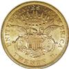Image 2 : 1869 $20 AU55 NGC. This is a bright, honey-gold coin, 