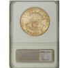 Image 4 : 1869 $20 AU55 NGC. This is a bright, honey-gold coin, 