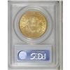 Image 4 : 1873 $20 Open 3 MS62 PCGS. A well struck and unworn or 