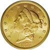 Image 1 : 1875 $20 MS63 PCGS. A small hoard of 1875 double eagle 