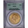 Image 1 : 1894 $20 MS63 PCGS. Peach and olive hues enliven this 