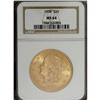 1900 $20 MS64 NGC. This Choice green-gold example has 