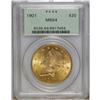 1901 $20 MS64 PCGS. A suitably struck and attractive t 