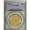 1901-S $20 MS62 PCGS. This well struck yellow-orange r 