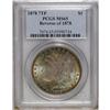Image 1 : 1878 7TF S$1 Reverse of 1878 MS65 PCGS. This is a high 
