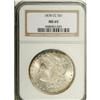 Image 1 : 1878-CC S$1 MS65 NGC. This beautifully frosty Gem was 
