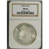 Image 1 : 1878-CC S$1 MS65 NGC. This highly lustrous Gem has fla 