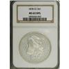 Image 1 : 1878-CC S$1 MS62 Deep Mirror Prooflike NGC. Deeply mir 
