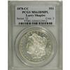 Image 1 : 1878-CC S$1 MS63 Deep Mirror Prooflike PCGS. Ex: Larry 