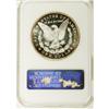 Image 2 : 1878-CC S$1 MS64 Deep Mirror Prooflike NGC. Ice-blue t 
