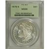 Image 1 : 1878-S S$1 MS66 PCGS. Well struck and untoned, with br 