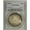 Image 1 : 1878-S S$1 MS66 PCGS. Fabulous russet-red, amber-gold, 