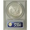Image 4 : 1879-CC S$1 Capped Die MS61 PCGS. The surfaces are imm 
