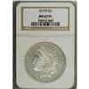 Image 1 : 1879-S S$1 MS67 Prooflike NGC. The moderately reflecti 