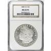 Image 1 : 1880-CC S$1 8 Over High 7 MS65 Prooflike NGC. VAM-5. A 