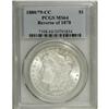 Image 1 : 1880/79-CC S$1 Reverse of 1878 MS64 PCGS. VAM-4. A Top 