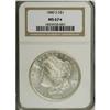 Image 1 : 1880-S S$1 MS67 S NGC. The solidly struck devices hav 