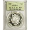 Image 1 : 1880-S S$1 MS65 Deep Mirror Prooflike PCGS. The crispl 