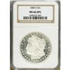Image 1 : 1880-S S$1 MS66 Deep Mirror Prooflike NGC. A simply am 