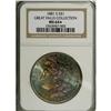 Image 1 : 1881-S S$1 MS64 S NGC, all three of these near-Gem wi 
