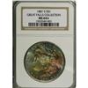 Image 3 : 1881-S S$1 MS64 S NGC, all three of these near-Gem wi 