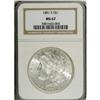 Image 1 : 1881-S S$1 MS67 NGC. Outstanding luster radiates from 