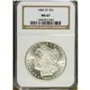 Image 3 : 1882-CC S$1 MS67 NGC. Among Carson City Mint Morgan do 