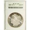 1882-CC S$1 MS65 Ultra Deep Mirror Prooflike ANACS. Sp 