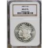 Image 1 : 1882-S S$1 MS67 Prooflike NGC. Flashy and moderately r 