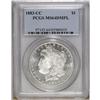 Image 1 : 1883-CC S$1 MS64 Deep Mirror Prooflike PCGS. Choice an 
