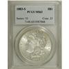 Image 3 : 1883-S S$1 MS63 PCGS. A lustrous, untoned specimen of 