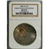 Image 3 : 1884-CC S$1 MS63 NGC, deep radish-red and sea-green do 