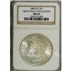 1885-CC S$1 MS64 NGC, the upper reverse has splendid b 