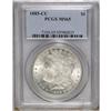 1885-CC S$1 MS65 PCGS. A solidly struck and frosty Gem 