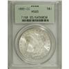 Image 1 : 1885-CC S$1 MS65 PCGS. Dazzling luster and a hint of g 