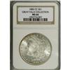 Image 1 : 1885-CC S$1 MS66 NGC. Ex: Great Falls Collection. Soft 