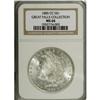 Image 1 : 1885-CC S$1 MS66 NGC. A small ''dash'' is located bene 