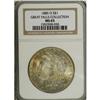 Image 5 : 1885-O S$1 MS63 NGC, beautiful almond-gold and ice-blu 