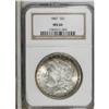 1887 S$1 MS66 NGC. A charming Premium Gem, typically s 