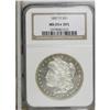 Image 3 : 1887-O S$1 MS65 S Deep Mirror Prooflike NGC. The sing 