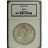 Image 3 : 1889-CC S$1 AU50 NGC. Traces of luster are still retai 