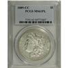 Image 3 : 1889-CC S$1 MS61 Prooflike PCGS. Watery surfaces, thei 