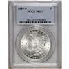 Image 1 : 1889-S S$1 MS64 PCGS. This highly lustrous and brillia 