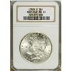 Image 1 : 1889-S S$1 MS65 NGC. Ex: Redfield. Crisply struck with 