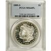 Image 1 : 1889-S S$1 MS64 Prooflike PCGS. Solidly struck and ess 