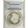 Image 1 : 1892 S$1 MS62 Deep Mirror Prooflike PCGS. A strongly r 