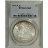 Image 1 : 1892-CC S$1 MS63 PCGS. This lustrous better date Carso 