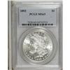 Image 3 : 1893 S$1 MS65 PCGS. An elusive issue in Gem condition, 