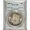Image 3 : 1893-CC S$1 MS62 PCGS. This is a lovely example of the 